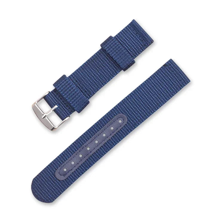 18mm 20mm 22mm 24mm Nylon Canvas Watch Band Woven Soft Belt Universal Bracelet for Men Women Sport Wrist Band