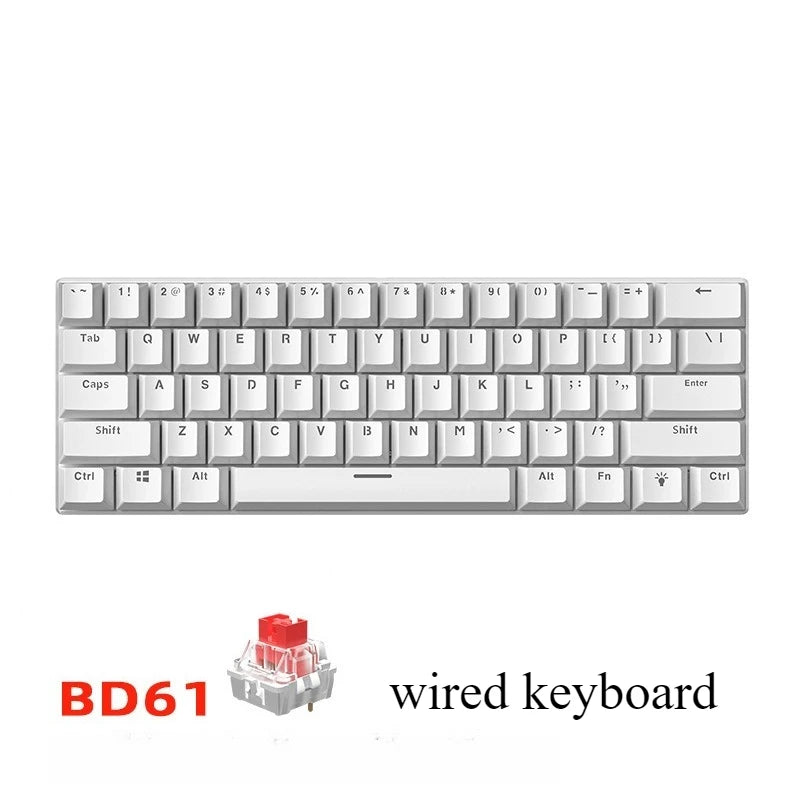Teclado Mecánico Gaming 60% RGB