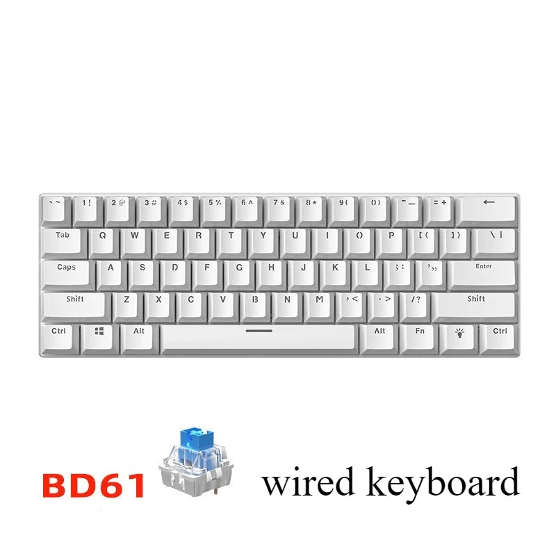 Teclado Mecánico Gaming 60% RGB