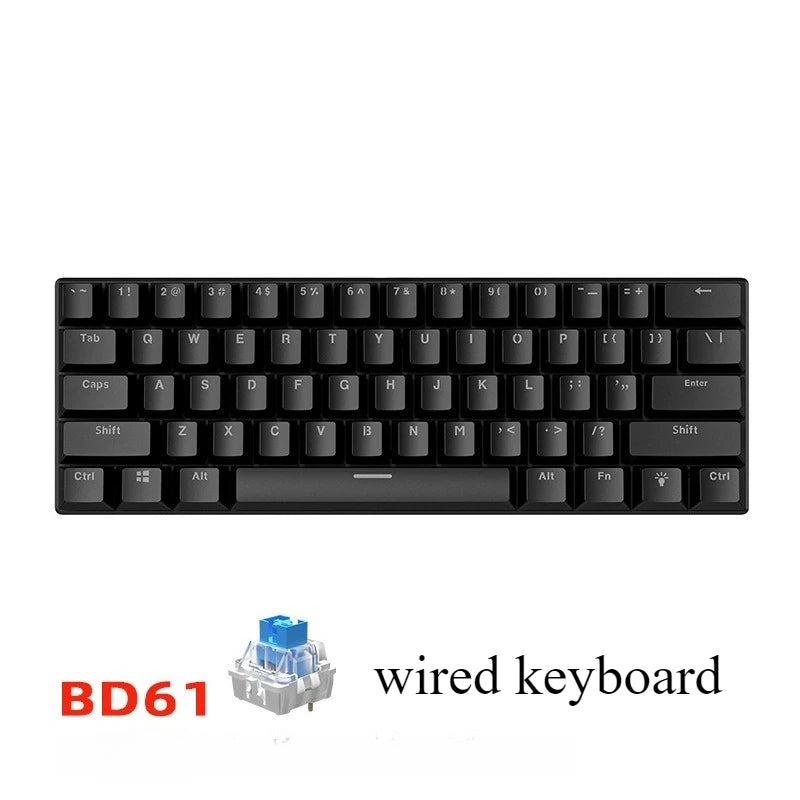 Teclado Mecánico Gaming 60% RGB