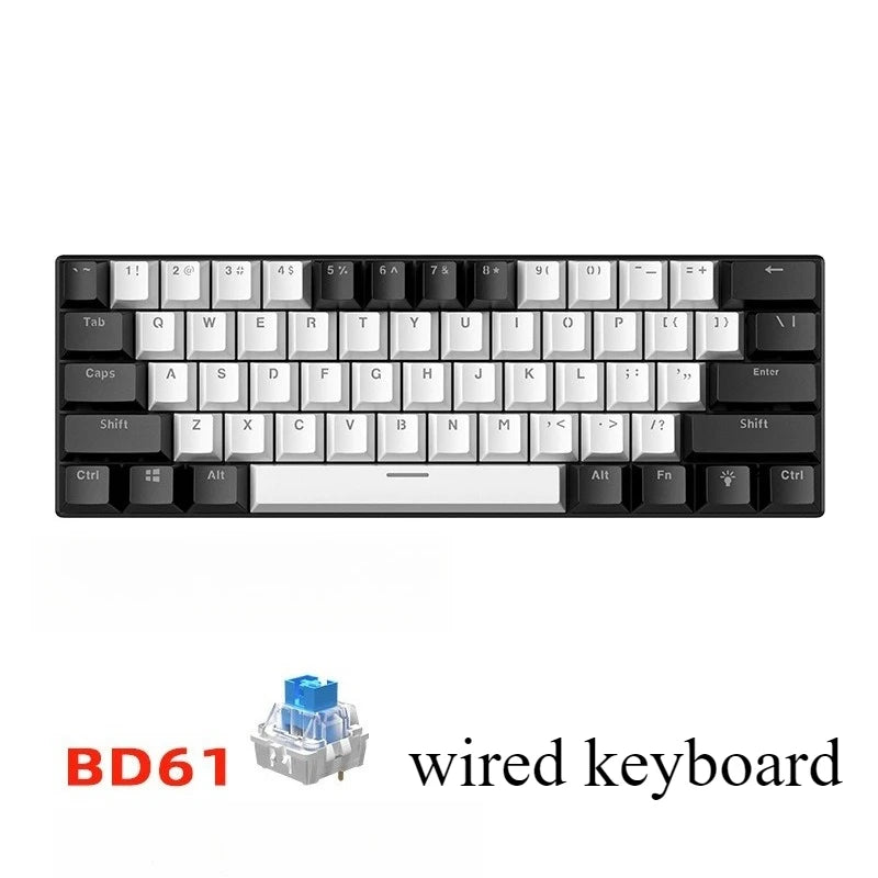 Teclado Mecánico Gaming 60% RGB